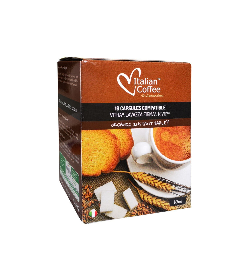16 capsule compatibili Lavazza Firma Orzo bio 16 capsule compatibili Lavazza Firma Orzo bio