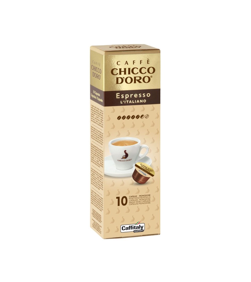 Capsule espresso italiano, chicco d'oro