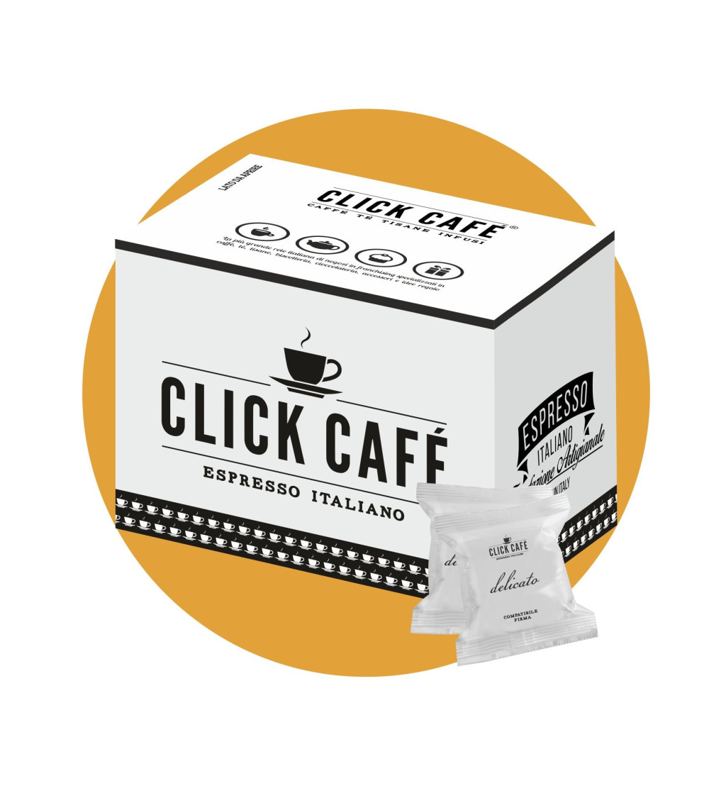 Capsule Compatibili Lavazza Firma, Miscela Delicato, Box da 80 Capsule Compatibili Lavazza Firma, Miscela Delicato, Box da 80