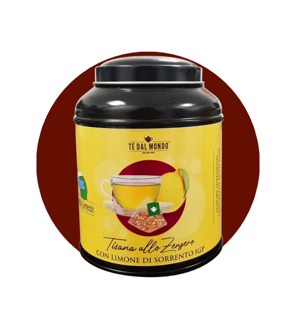 Tisana Zenzero e Limone con Limoni di Sorrento IGP