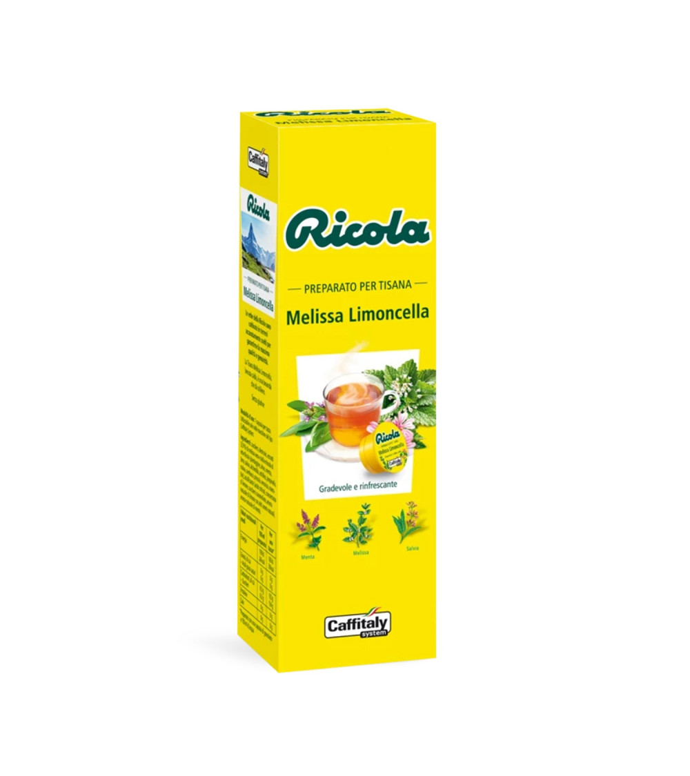 Capsule Ricola, melissa limoncella Capsule Ricola, melissa limoncella