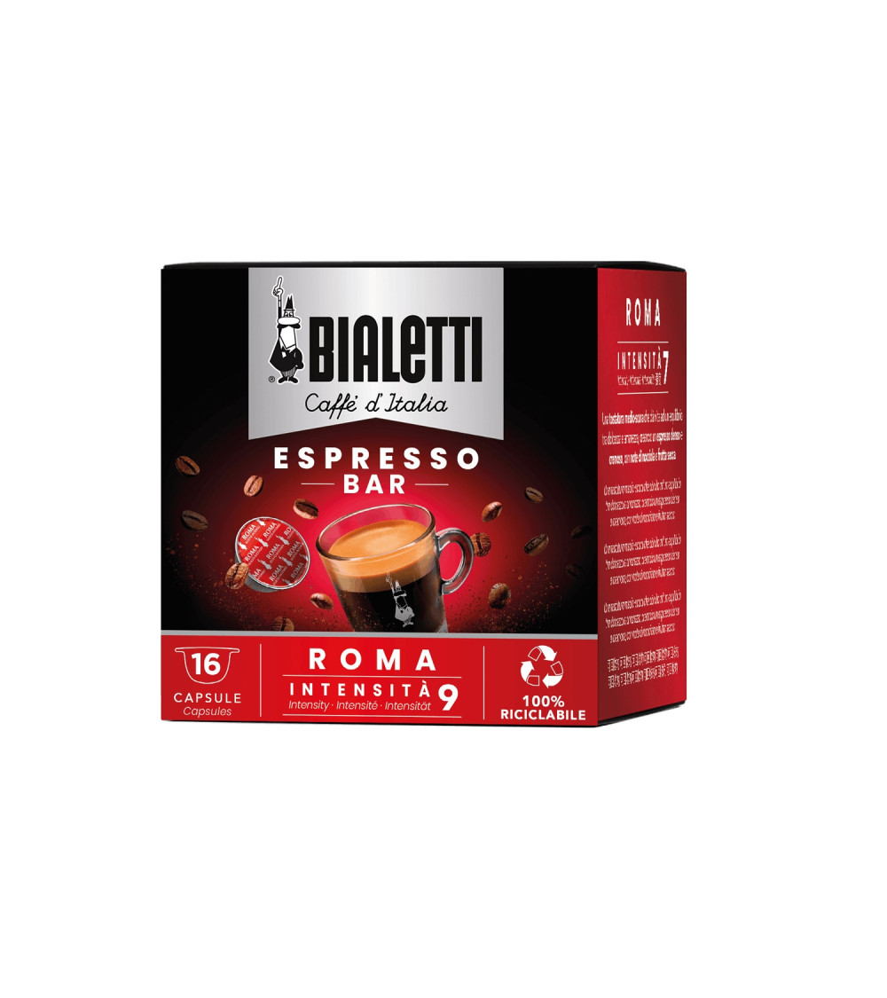 Capsule Bialetti, Miscela Roma Capsule Bialetti, Miscela Roma