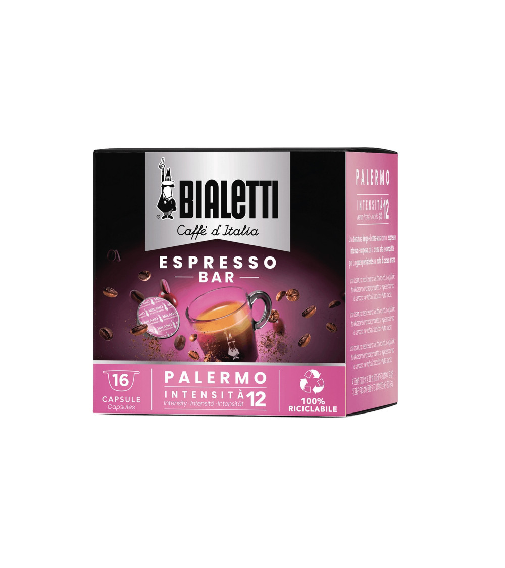 Capsule Bialetti, Miscela Palermo Capsule Bialetti, Miscela Palermo
