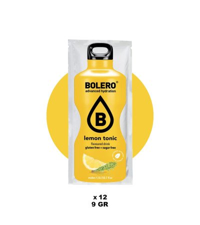 1 BOX DA 12 BUSTINE 9GR GUSTO TONICA AL LIMONE BOLERO