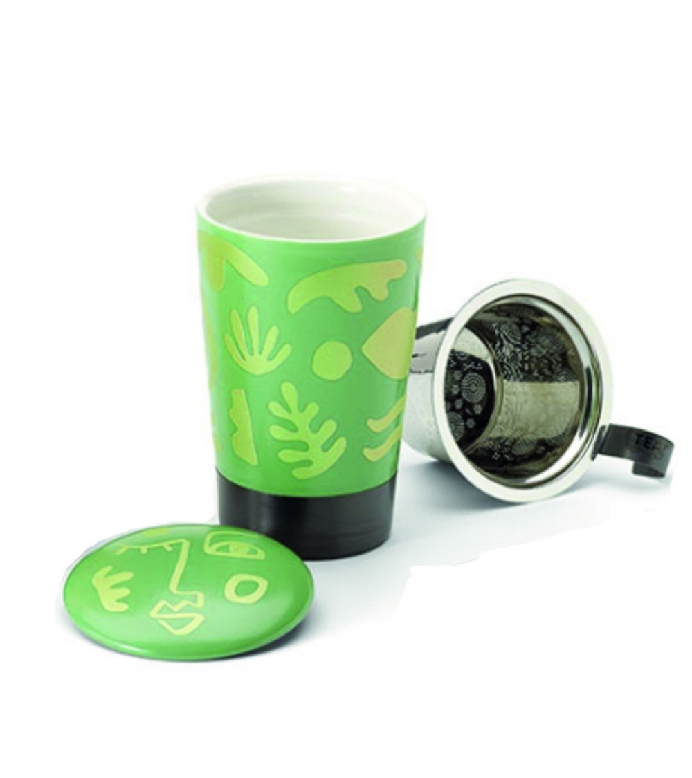 Tazza Infusiera Opera da 350 ml, Colore Verde Tazza Infusiera Opera da 350 ml, Colore Verde