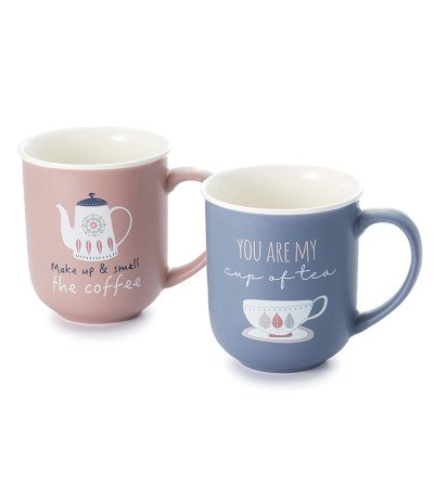 Tazze Mug Coffee & Tea 2 Fantasie assortite