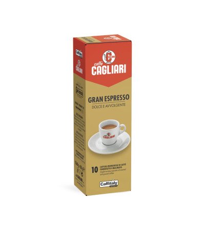 Capsule di caffè, dolce e delicato