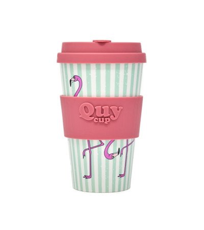 Tazza Quy Cup, fantasia "Flamingo"