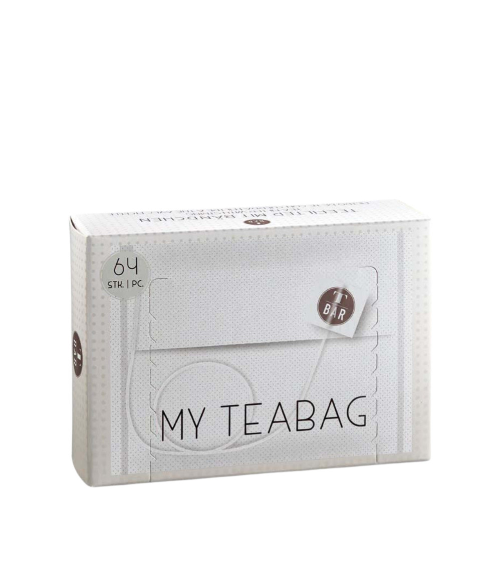 Filtri da tè con cordoncino, "My Teabag" Filtri da tè con cordoncino, "My Teabag"