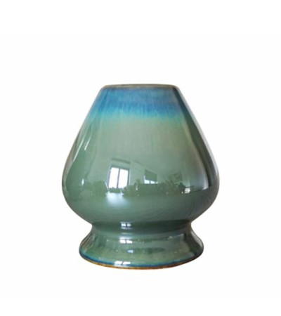 Porta frustino da tè Matcha in porcellana