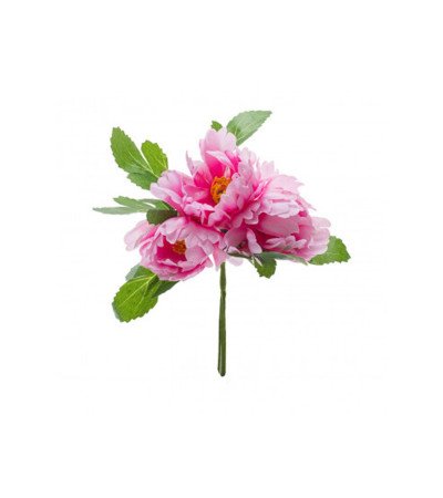 Pick 3 Peonie Rosa Per Decorazioni Regalo