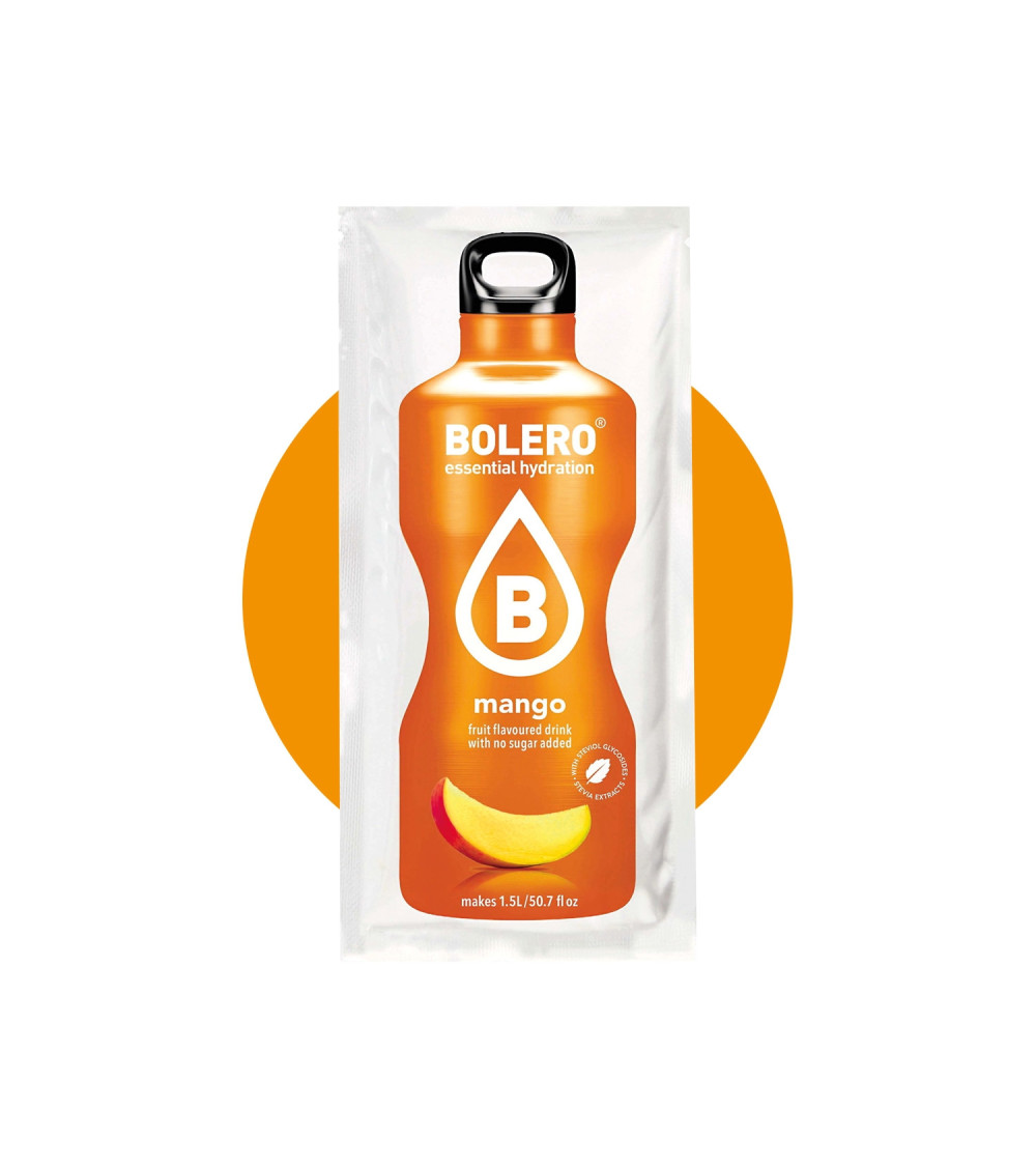 Bolero Gusto Mango, 12 Stick da 3 gr Bolero Gusto Mango, 12 Stick da 3 gr
