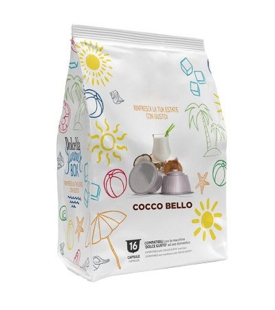 Capsule Cocco Bello Ice, compatibili Dolce Gusto