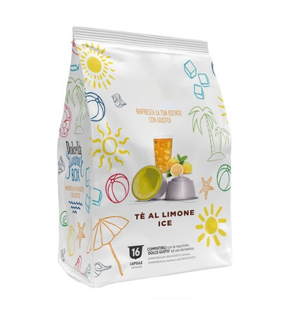 Capsule compatibili Dolce Gusto, tè al limone ice