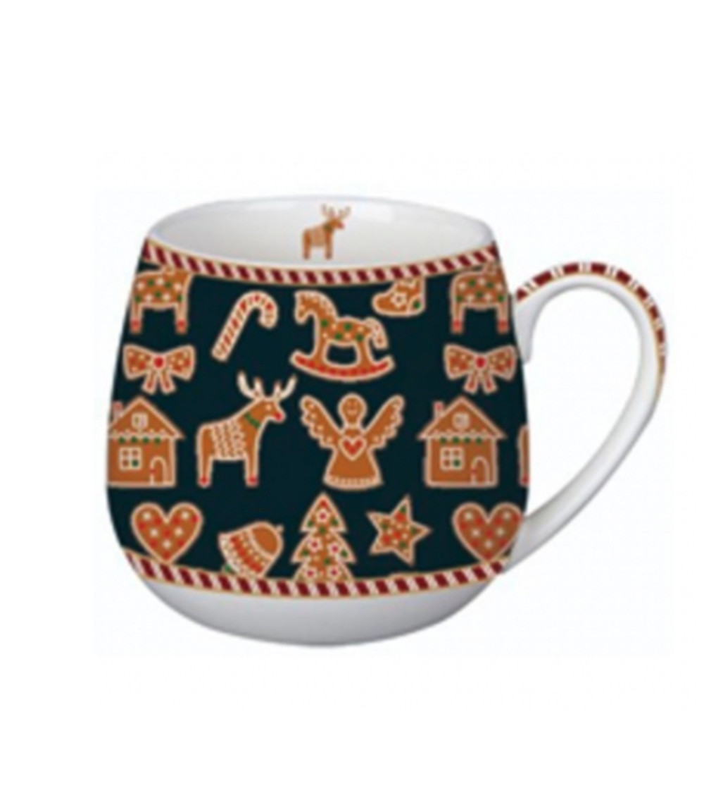 Tazza Mug pupazzi di pan di zenzero in confezione regalo Tazza Mug pupazzi di pan di zenzero in confezione regalo
