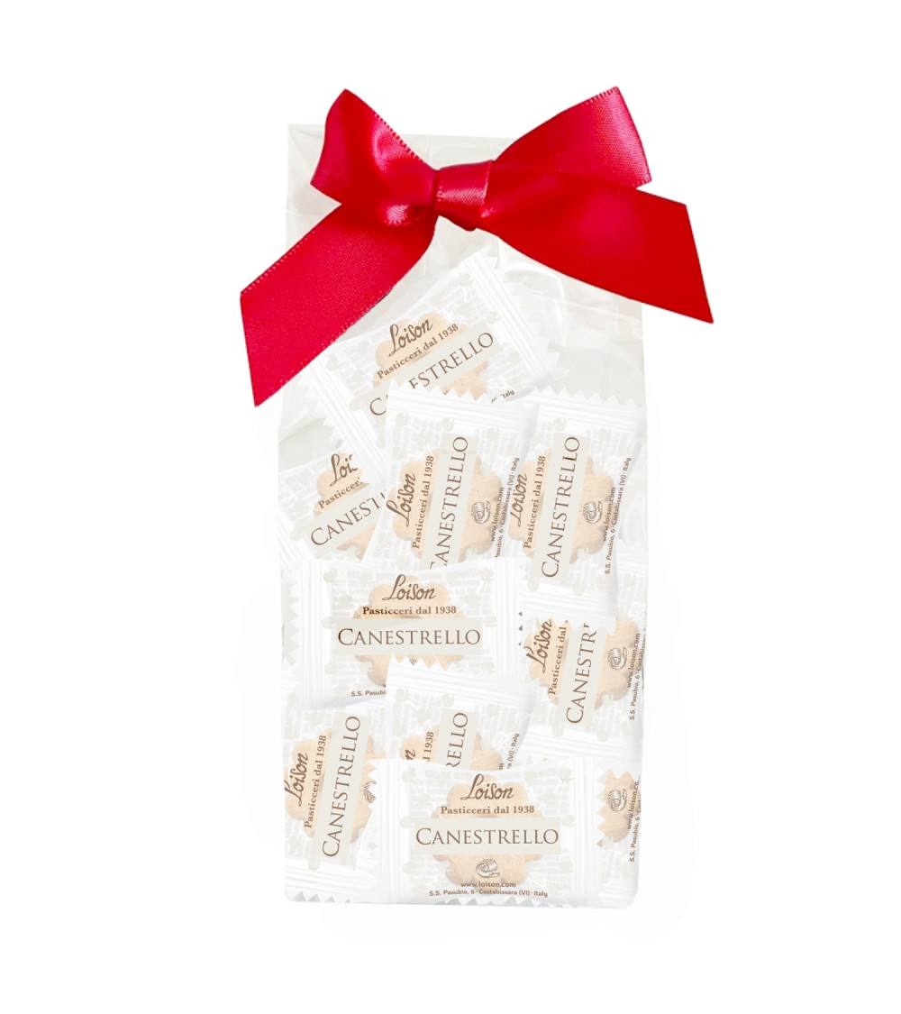 Sacchetto regalo biscotti Loison canestrello Sacchetto regalo biscotti Loison canestrello