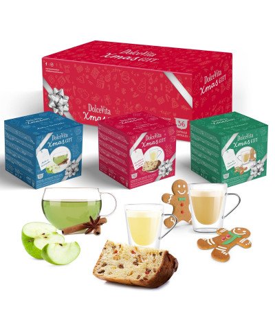 Capsule compatibili Dolce Gusto, XMAS gift box