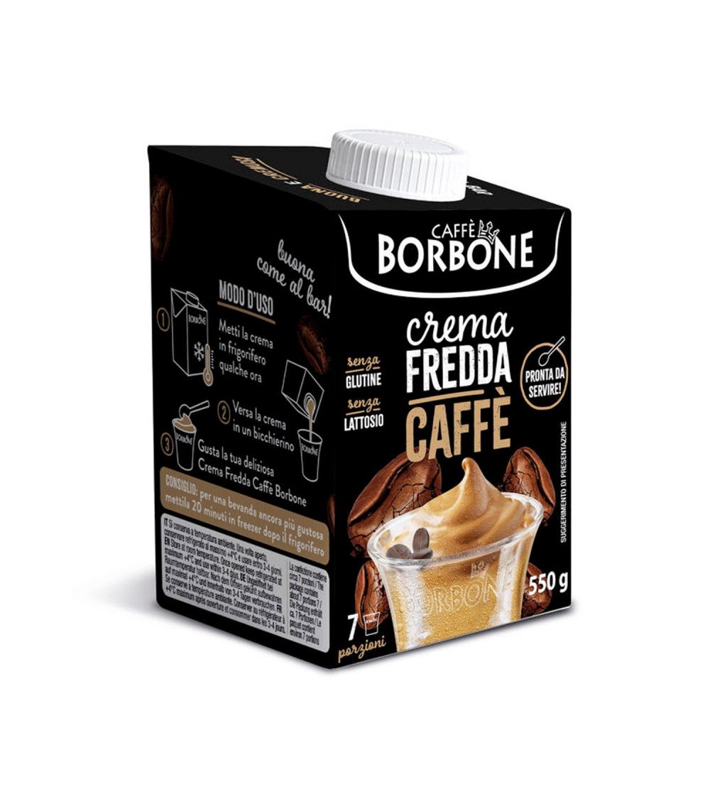 Crema Caffè Borbone, senza glutine e senza lattosio Crema Caffè Borbone, senza glutine e senza lattosio