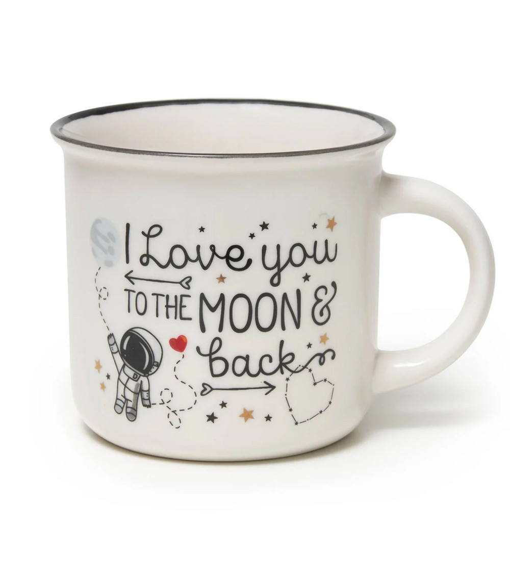 Legami Tazza Cappuccino  I Love You To The Moon And Back  350ml