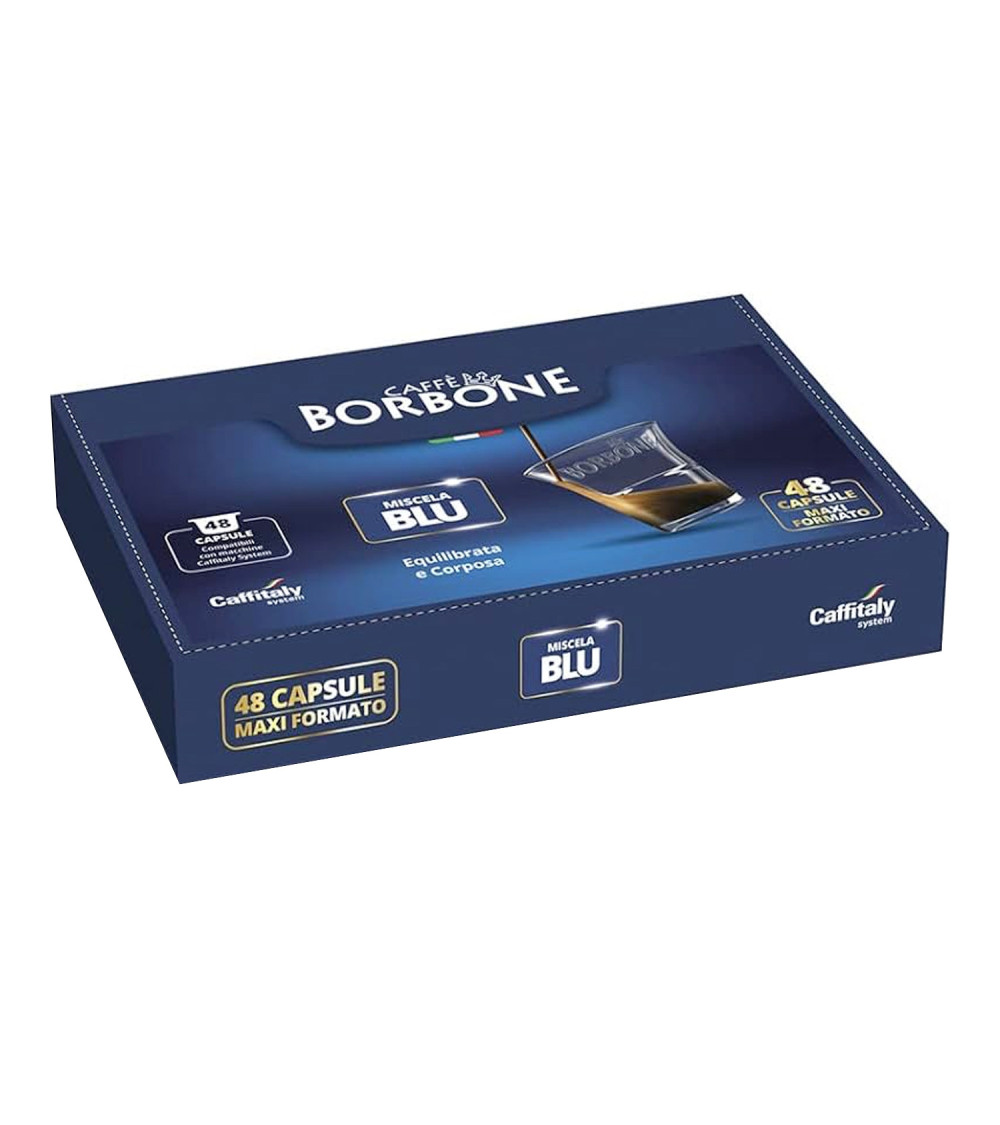 Caffè Borbone 48 Capsule Caffitaly Miscela Blu Caffè Borbone 48 Capsule Caffitaly Miscela Blu