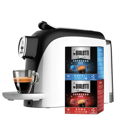 Macchina Bialetti Bundle Mignon bianca