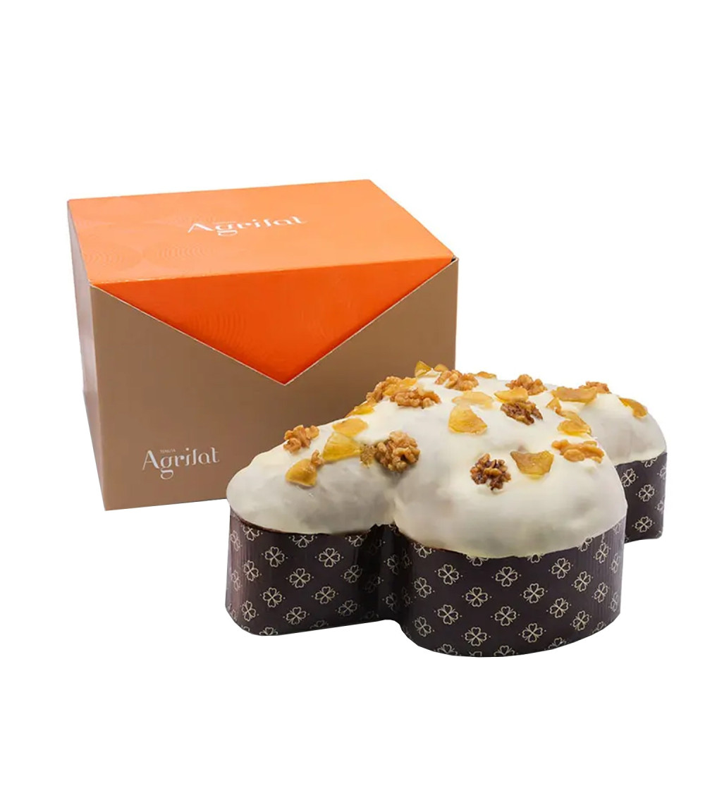 Colomba artigianale Agrilat fichi e noci Con Latte Di Bufala Colomba artigianale Agrilat fichi e noci Con Latte Di Bufala