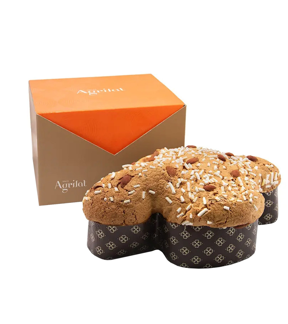Colomba artigianale Agrilat Mandorlata Con Latte E Burro Di Bufala Colomba artigianale Agrilat Mandorlata Con Latte E Burro Di Bufala