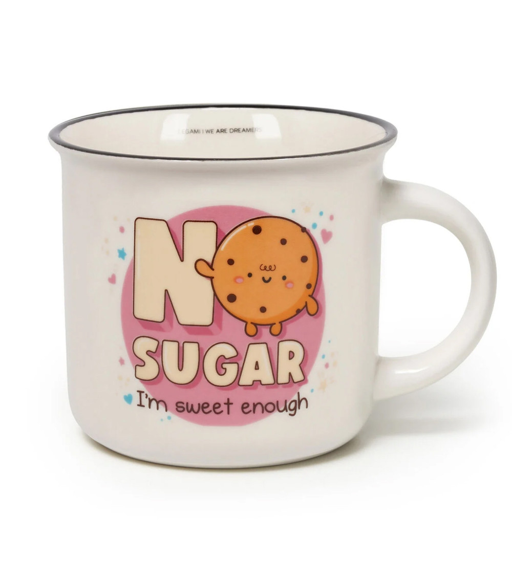 Tazza Cappuccino Legami No Sugar I'm Sweet Enough Tazza Cappuccino Legami No Sugar I'm Sweet Enough