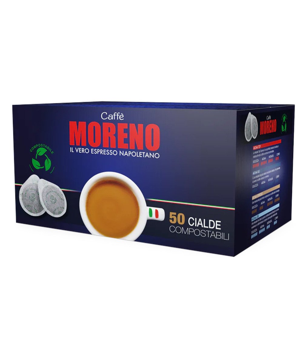 Caffè Moreno 50 Cialde Miscela Aroma Espresso