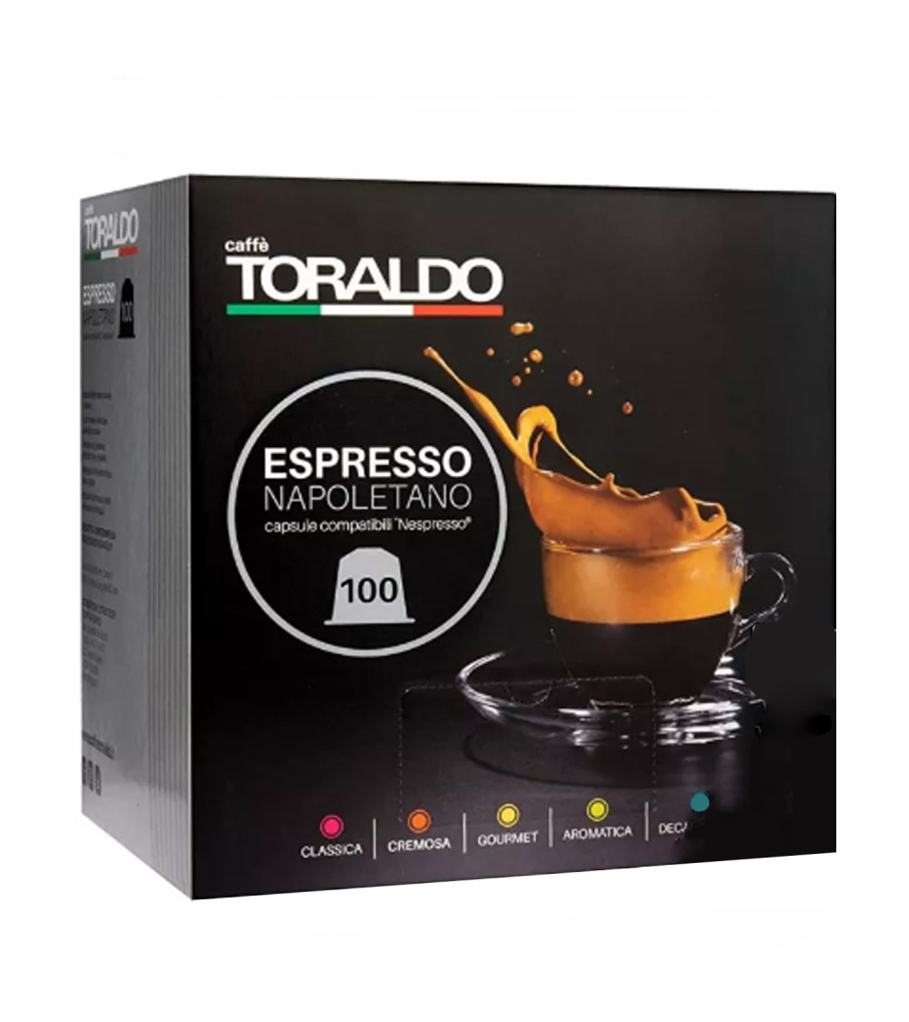 Capsule Nespresso Toraldo, Miscela Cremosa Capsule Nespresso Toraldo, Miscela Cremosa