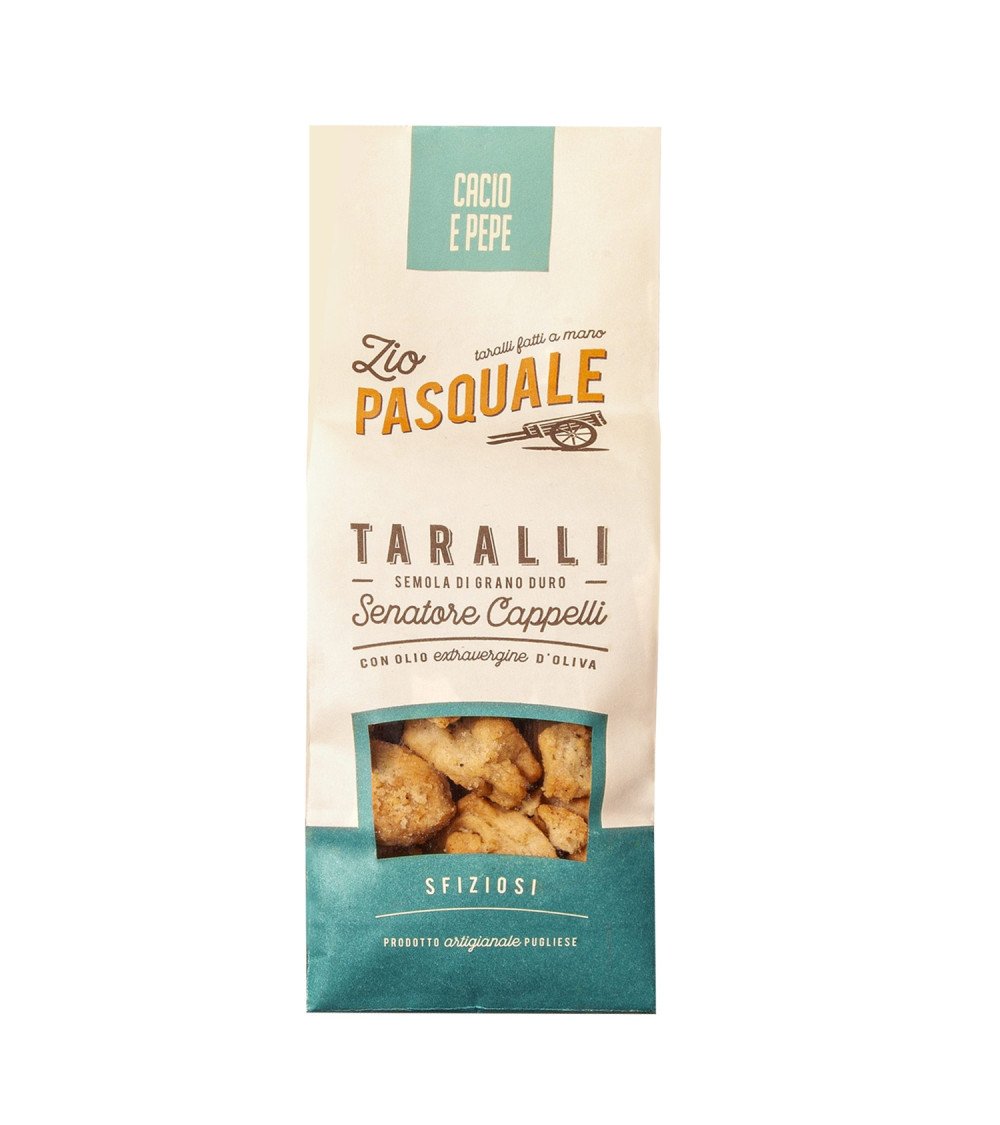 Taralli Pugliesi Cacio e Pepe, Zio Pasquale