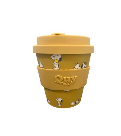 Bicchiere da cappuccino da 230 ml QUY CUP Snoopy Woodstock