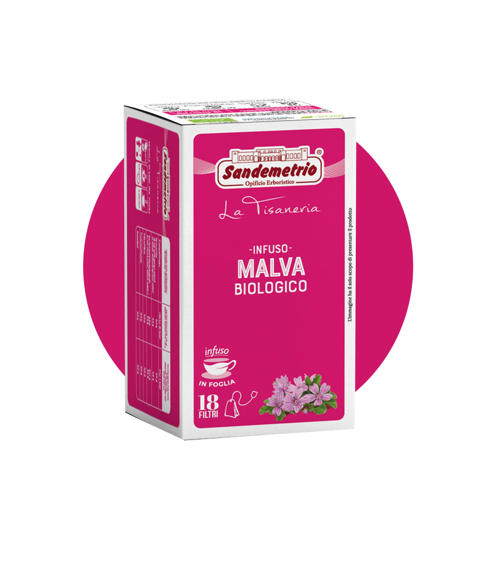 Sandemetrio - Infuso alla Malva in filtro Sandemetrio - Infuso alla Malva in filtro