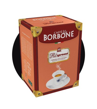 Caffè Borbone 50 Capsule Nespresso Miscela Nera