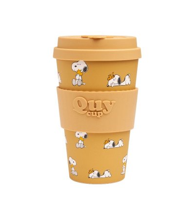 Tazza Quy Cup Snoopy woodstock, 400 ml