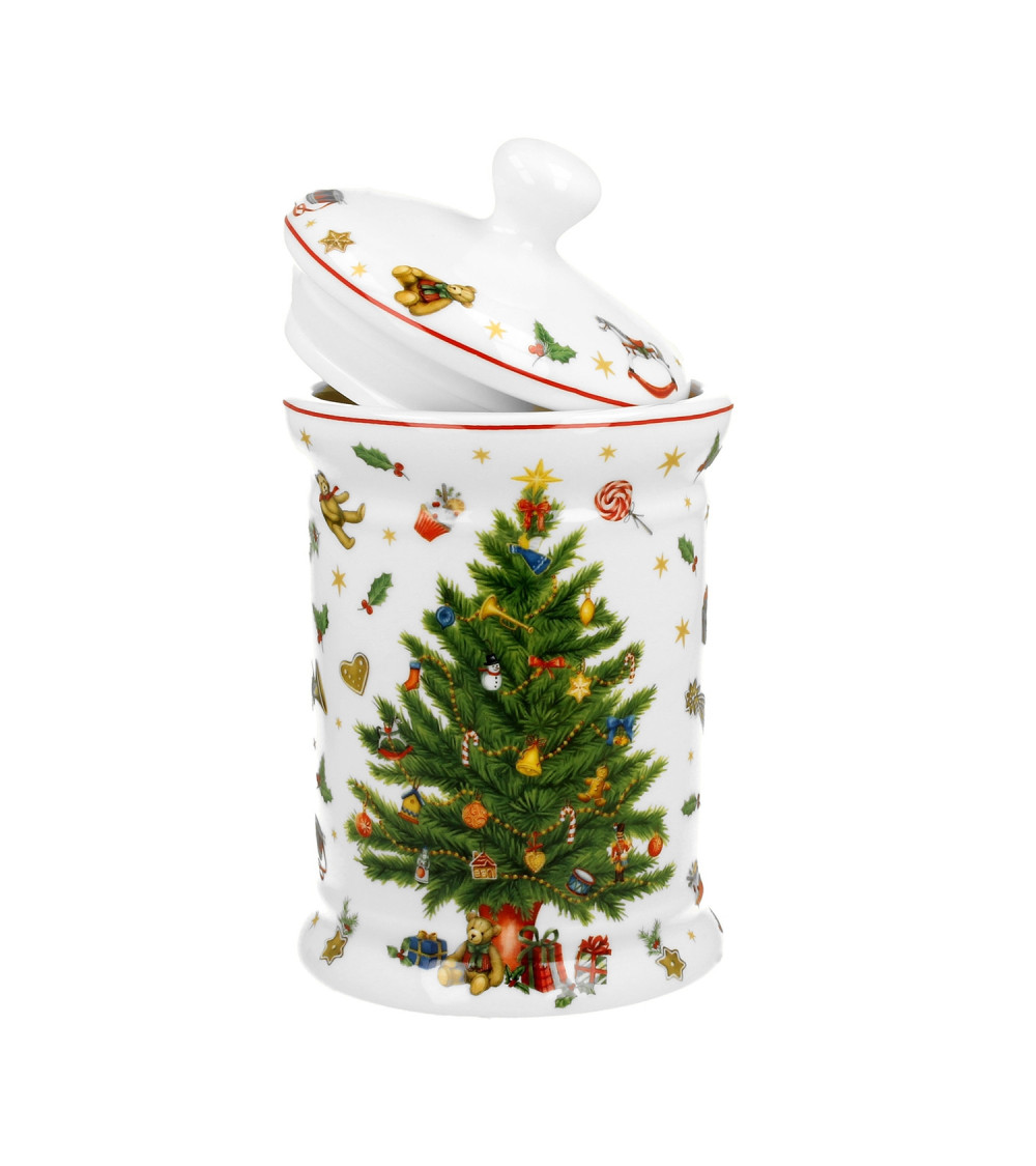 Confezione Regalo Biscottiera Christmas Tree Confezione Regalo Biscottiera Christmas Tree