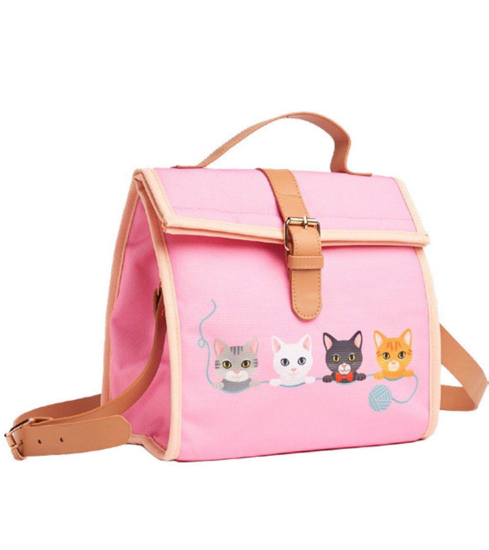 Borsa Termica Porta Pranzo Quy Cup Fantasia Cats