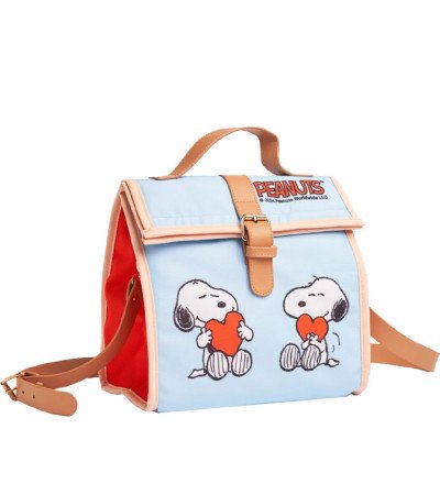 Borsa Termica Porta Pranzo Quy Cup Snoopy Love