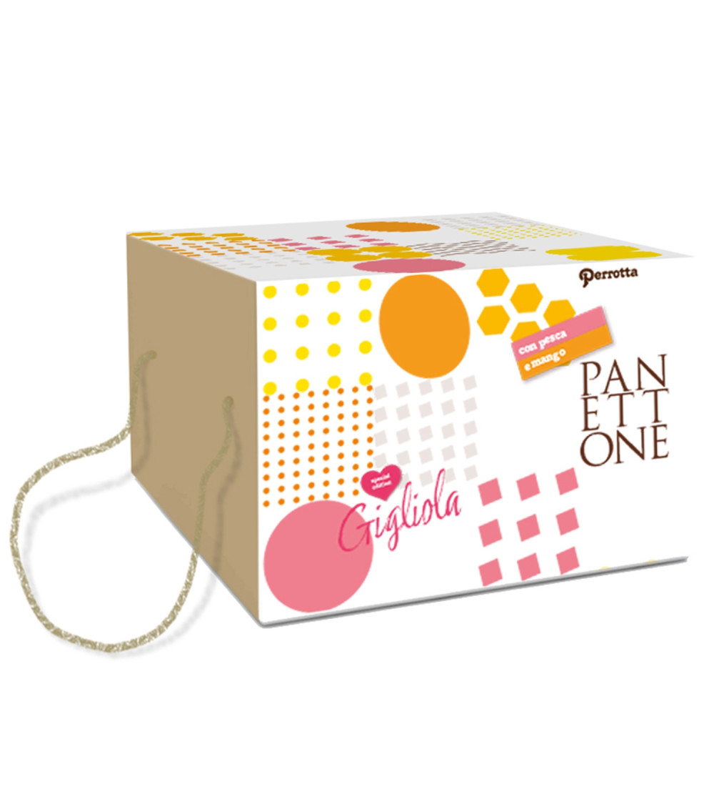 Panettone Con Pesca & Mango, Perrotta Panettone Con Pesca & Mango, Perrotta