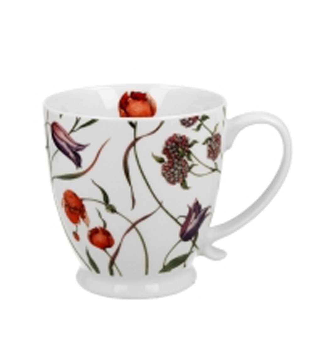 Mug Prato Fiorito Porcellana New Bone China