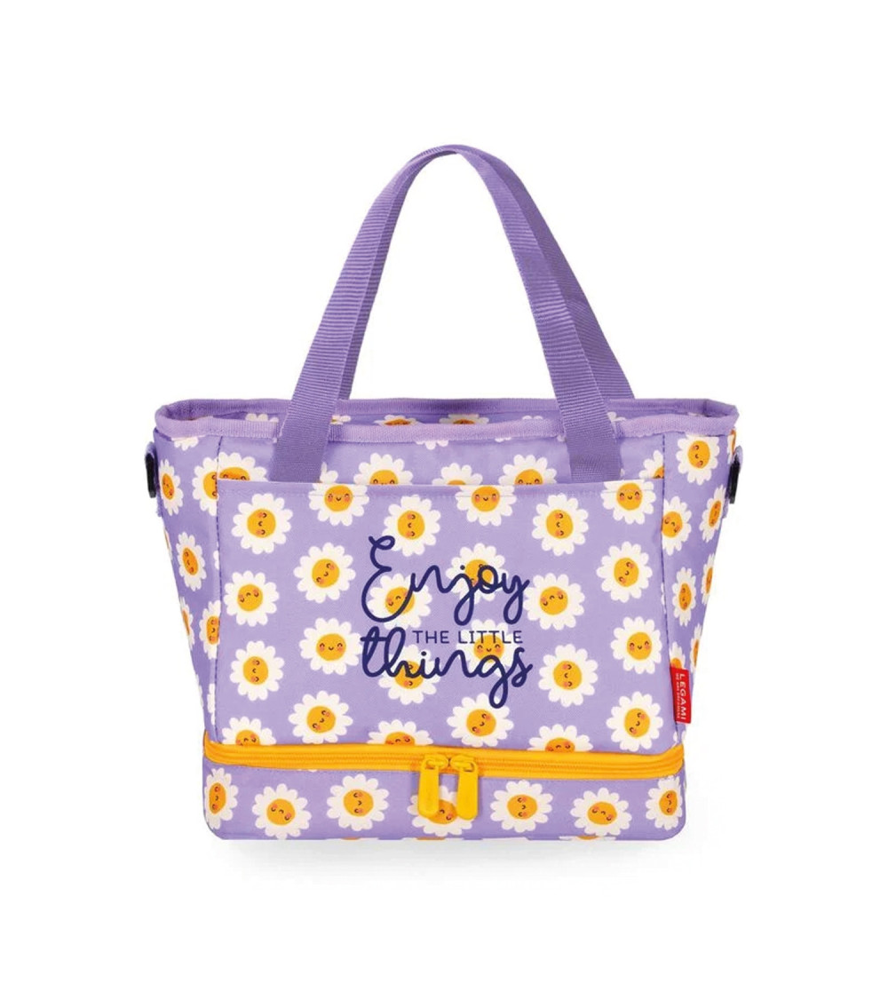 Borsa Porta Pranzo Daisy 2 Scomparti Borsa Porta Pranzo Daisy 2 Scomparti