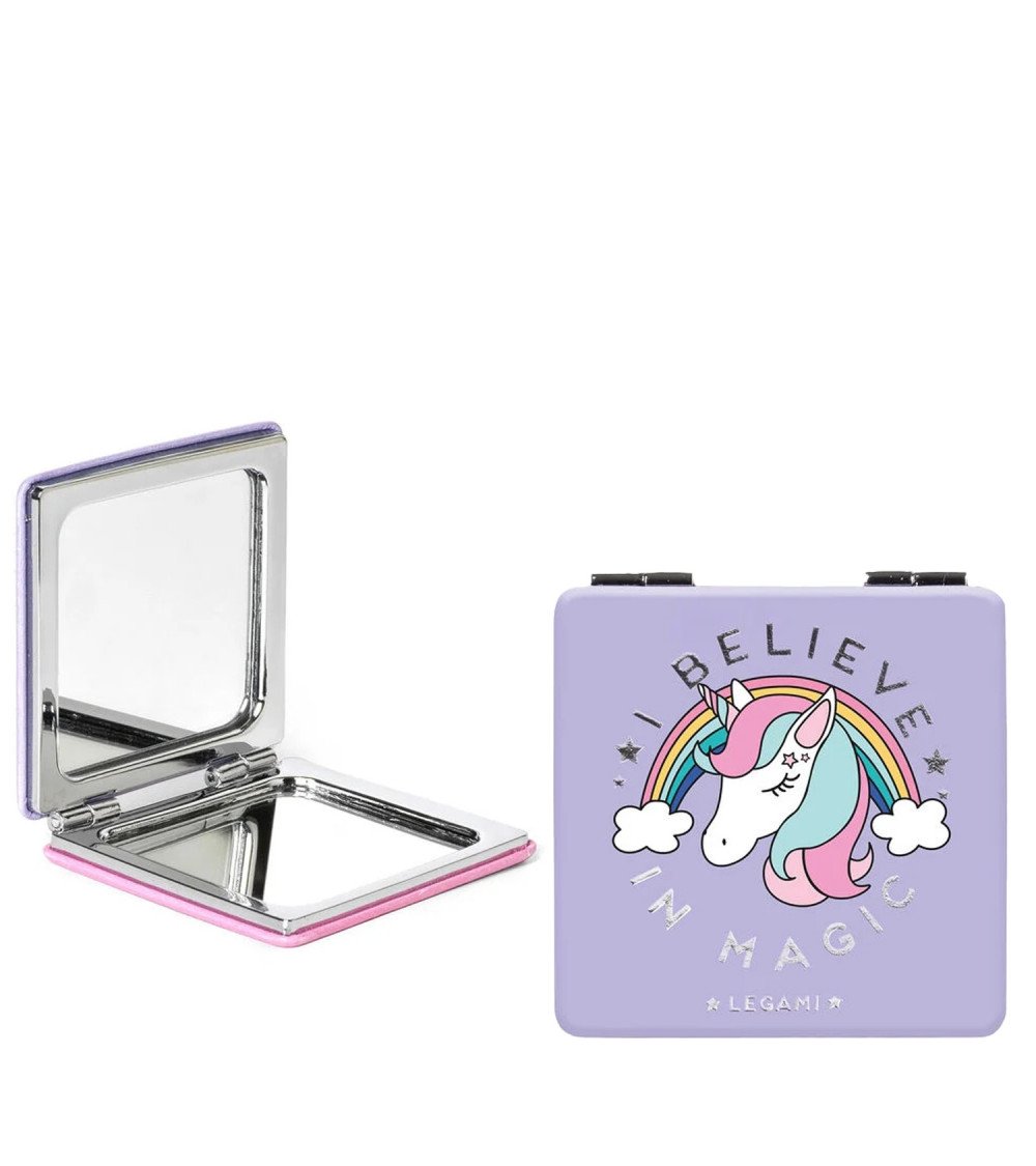 Specchietto da Borsa Unicorno