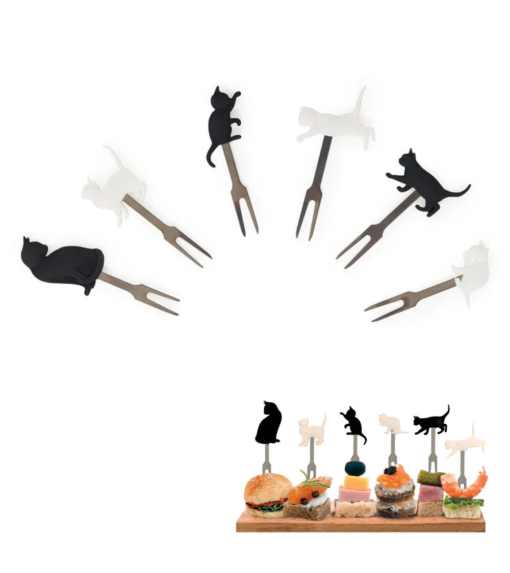 Forchettine Per Aperitivo Gattino Forchettine Per Aperitivo Gattino