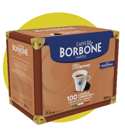 Caffè Borbone 100 Capsule Nespresso Miscela Oro