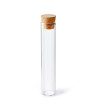 Contenitore Tè con Tappo di Sughero H 16 cm x Ø 3 cm 0.07 l