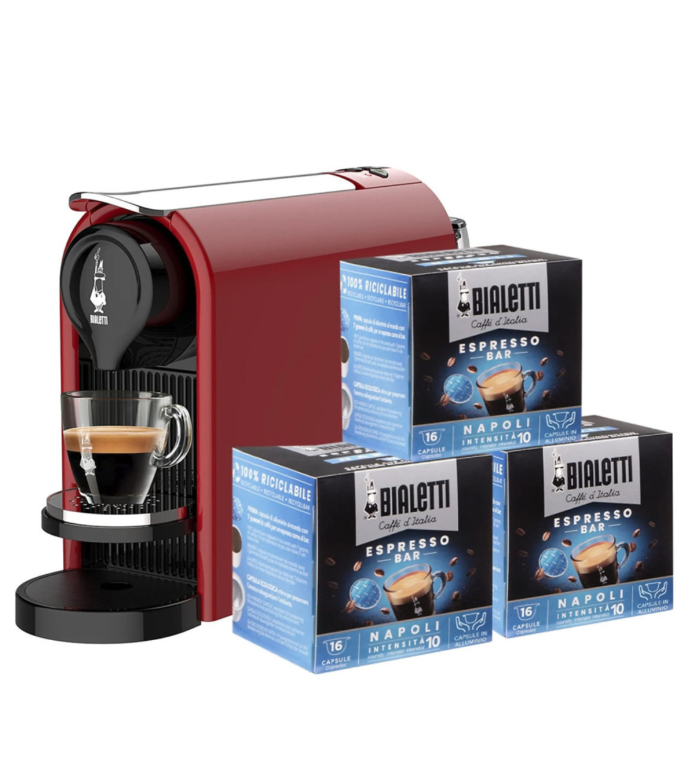 Bundle Gioia Plus Rosso + 48 Capsule Bundle Gioia Plus Rosso + 48 Capsule