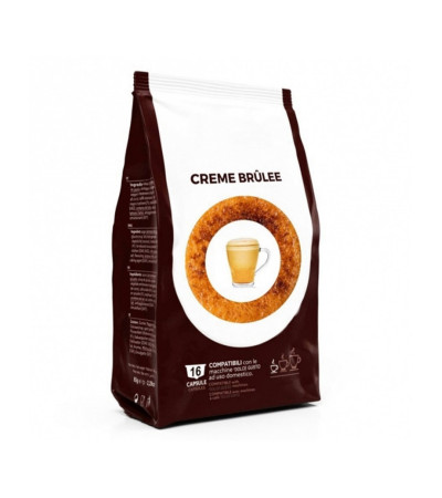 Capsule Compatibili Dolce Gusto Crème Brulèe, Sacchetto da 16