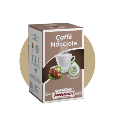 Caffè alla nocciola, Sandemetrio, conf. da 18 cialde