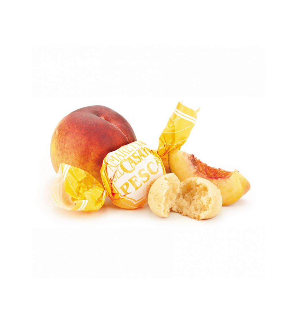 Amaretto alla Pesca Senza Glutine e Senza Zuccheri aggiunti 1 Kg Amaretto alla Pesca Senza Glutine e Senza Zuccheri aggiunti 1 Kg