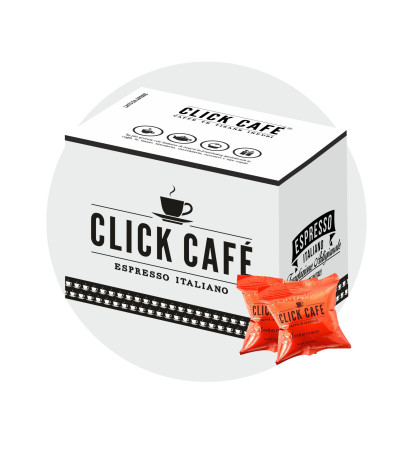 75 Capsule Lavazza Blue Click Café Intenso
